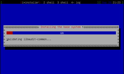 Installation de debian