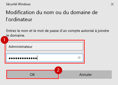 Authentification au domaine