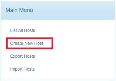 Ajouter un hôte dans Fog
