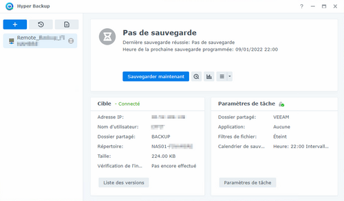 Proposition de sauvegarde